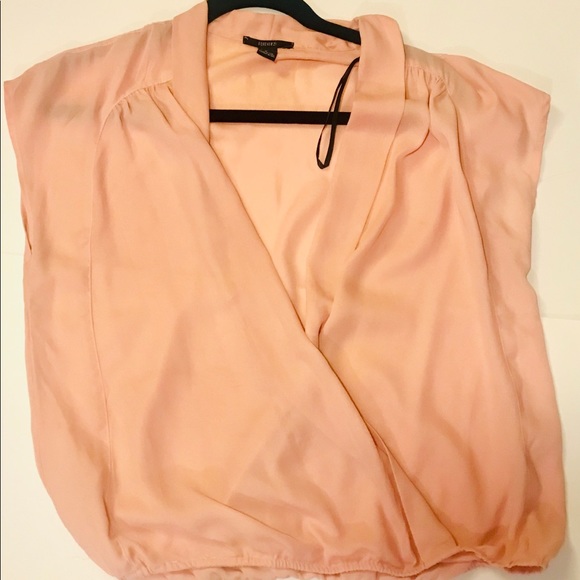 Forever 21 Tops - Gently used light pink wrap blouse by Forever21
